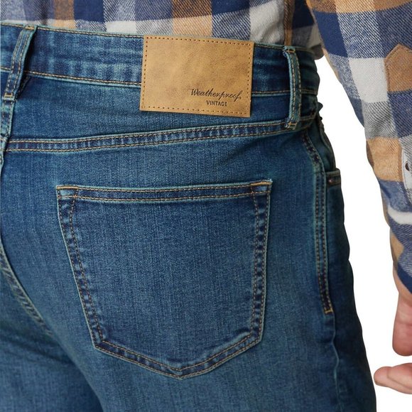 Weatherproof Vintage Men’s Weathermax Jeans Relaxed Fit Classic 5-Pocket Denim - Picture 6 of 6